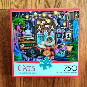 ⭐3/$25 // 750 piece CATS puzzle